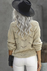 Button Up Knit Cardigan